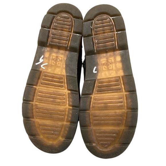 Dr. Martens Doc Combs J Combat Lace Up Boot Canvas Zip Black EU 38 Men 6 Women 7 - Picture 3 of 11